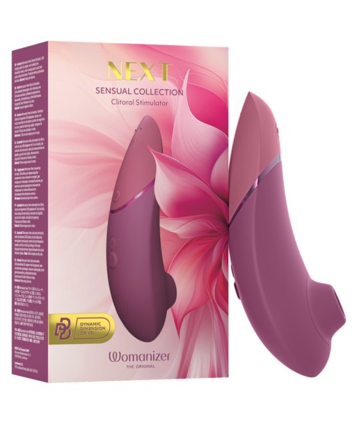 WOMANIZER - NEXT ESTIMULADOR DE CLÍTORIS POR SUCCIÓN 14 NIVELES ROSA EMPOLVADO