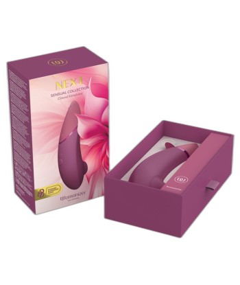 WOMANIZER - NEXT ESTIMULADOR DE CLÍTORIS POR SUCCIÓN 14 NIVELES ROSA EMPOLVADO