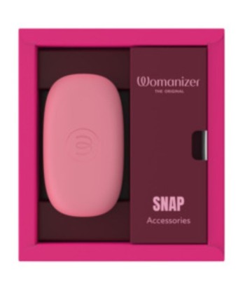 WOMANIZER - SNAP ESTIMULADOR DE CLÍTORIS POR SUCCIÓN 6 NIVELES BURDEOS
