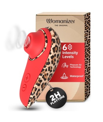 WOMANIZER - LIBERTY 2 ESTIMULADOR DE CLÍTORIS POR SUCCIÓN 8 NIVELES ESTAMPADO DE LEOPARDO