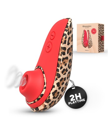 WOMANIZER - LIBERTY 2 ESTIMULADOR DE CLÍTORIS POR SUCCIÓN 8 NIVELES ESTAMPADO DE LEOPARDO
