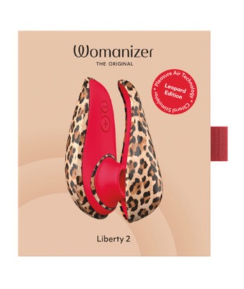 WOMANIZER - LIBERTY 2 ESTIMULADOR DE CLÍTORIS POR SUCCIÓN 8 NIVELES ESTAMPADO DE LEOPARDO