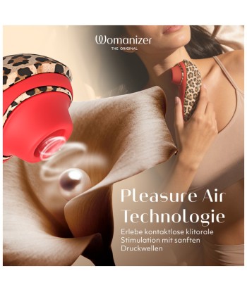 WOMANIZER - LIBERTY 2 ESTIMULADOR DE CLÍTORIS POR SUCCIÓN 8 NIVELES ESTAMPADO DE LEOPARDO