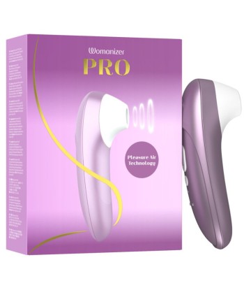 WOMANIZER - PRO ESTIMULADOR DE CLÍTORIS POR SUCCIÓN 11 NIVELES LILA