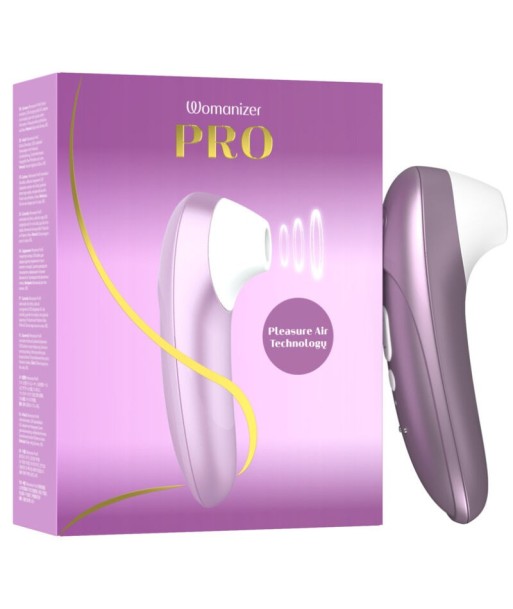 WOMANIZER - PRO ESTIMULADOR DE CLÍTORIS POR SUCCIÓN 11 NIVELES LILA