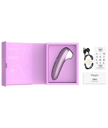 WOMANIZER - PRO ESTIMULADOR DE CLÍTORIS POR SUCCIÓN 11 NIVELES LILA