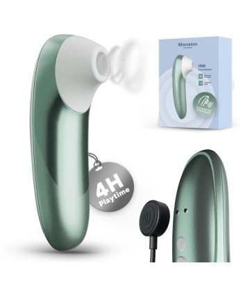 WOMANIZER - PRO ESTIMULADOR DE CLÍTORIS POR SUCCIÓN 11 NIVELES VERDE SALVIA
