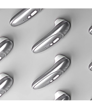 WOMANIZER - PRO ESTIMULADOR DE CLÍTORIS POR SUCCIÓN 11 NIVELES GRIS PLATEADO