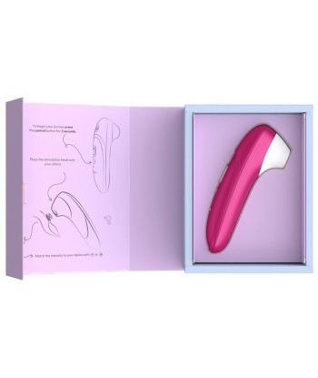 WOMANIZER - PRO ESTIMULADOR DE CLÍTORIS POR SUCCIÓN 11 NIVELES ROSA VIBRANTE