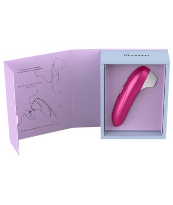 WOMANIZER - PRO ESTIMULADOR DE CLÍTORIS POR SUCCIÓN 11 NIVELES ROSA VIBRANTE