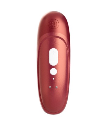 WOMANIZER - PRO ESTIMULADOR DE CLÍTORIS POR SUCCIÓN 11 NIVELES ROJO BURDEOS