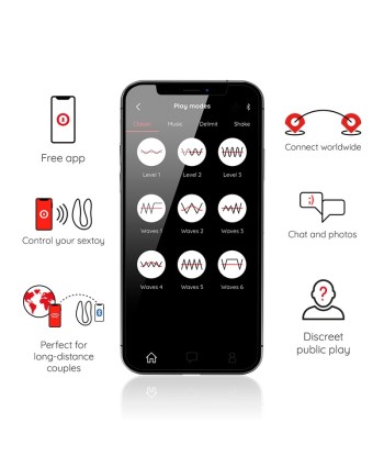 ONINDER - LISBOA ESTIMULADOR PUNTO G and CLÍTORIS NEGRO - APP GRATUITA