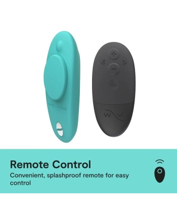 WE-VIBE - MOXIE VIBRADOR PARA BRAGUITAS CON CLIP MAGNÉTICO AGUA