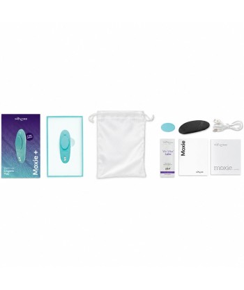 WE-VIBE - MOXIE VIBRADOR PARA BRAGUITAS CON CLIP MAGNÉTICO AGUA