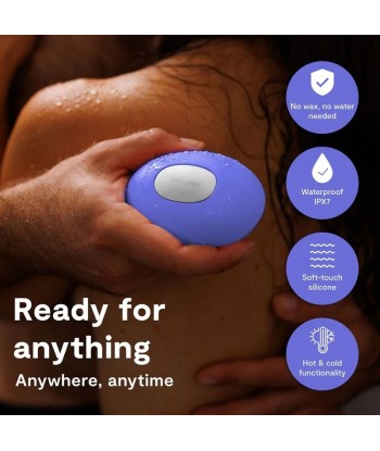 WE-VIBE - TEMP VIBRADOR CON FUNCIÓN DE CALOR Y FRÍO AZUL LAVANDA