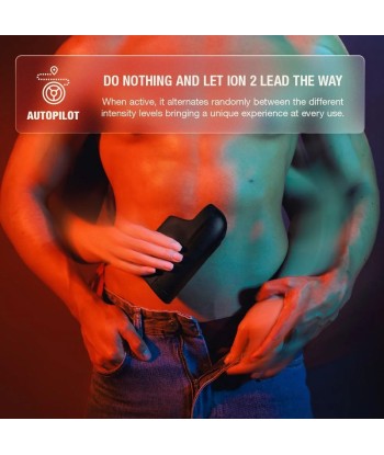 ARCWAVE - ION 2 MASTURBADOR MASCULINO CON ESTIMULACIÓN POR ONDAS DE AIRE NEGRO