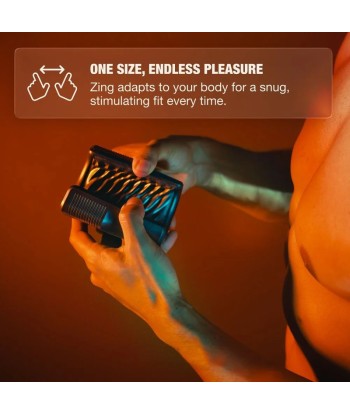 ARCWAVE - ZING MASTURBADOR MASCULINO VIBRADOR CON DOBLE MOTOR NEGRO