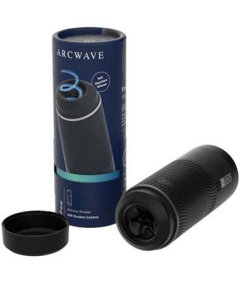 ARCWAVE - POW MASTURBADOR MANUAL CON CONTROL DE SUCCIÓN NEGRO