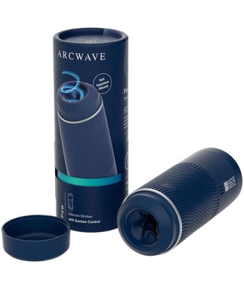 ARCWAVE - POW MASTURBADOR MANUAL CON CONTROL DE SUCCIÓN AZUL