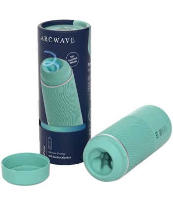 ARCWAVE - POW MASTURBADOR MANUAL CON CONTROL DE SUCCIÓN COLOR MENTA