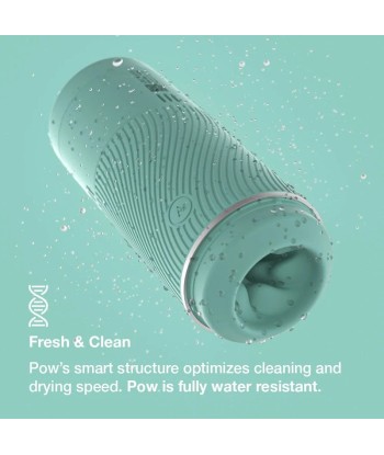 ARCWAVE - POW MASTURBADOR MANUAL CON CONTROL DE SUCCIÓN COLOR MENTA