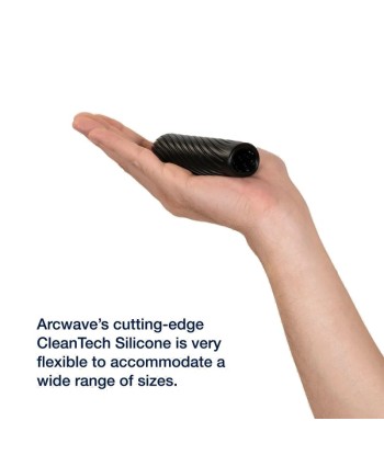 ARCWAVE - GHOST MASTURBADOR REVERSIBLE DE SILICONA NEGRO