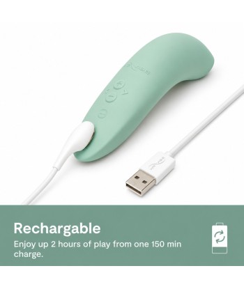 WE-VIBE - MELT 2 ESTIMULADOR CLITORIANO POR ONDAS DE AIRE VERDE SALVIA