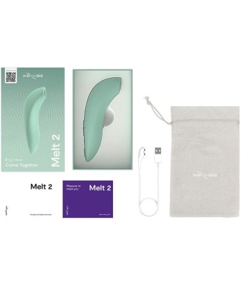 WE-VIBE - MELT 2 ESTIMULADOR CLITORIANO POR ONDAS DE AIRE VERDE SALVIA