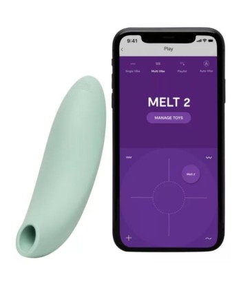 WE-VIBE - MELT 2 ESTIMULADOR CLITORIANO POR ONDAS DE AIRE VERDE SALVIA