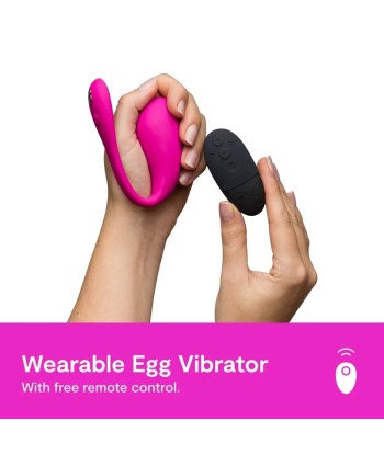 WE-VIBE - JIVE 2 VIBRADOR HUEVO PONIBLE ROSA ELÉCTRICO