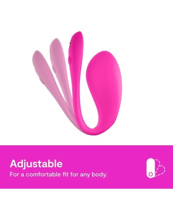 WE-VIBE - JIVE 2 VIBRADOR HUEVO PONIBLE ROSA ELÉCTRICO