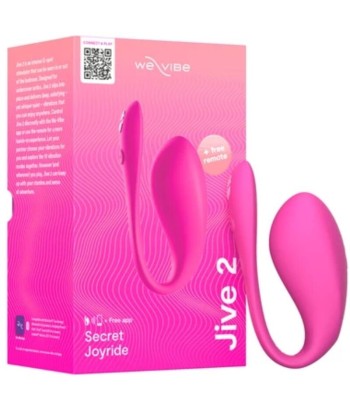 WE-VIBE - JIVE 2 VIBRADOR HUEVO PONIBLE ROSA ELÉCTRICO