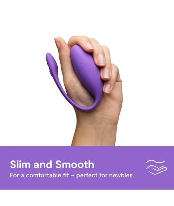 WE-VIBE - JIVE LITE VIBRADOR HUEVO PONIBLE CON CONTROL POR APLICACIÓN PÚRPURA