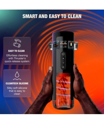 ARCWAVE - THRUSTER MASTURBADOR MASCULINO AUTOMÁTICO CON VAIVÉN, ROTACIÓN Y CONTROL