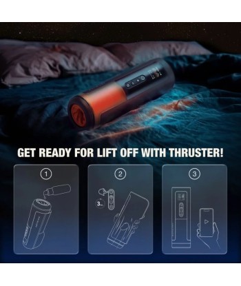 ARCWAVE - THRUSTER MASTURBADOR MASCULINO AUTOMÁTICO CON VAIVÉN, ROTACIÓN Y CONTROL