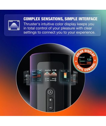 ARCWAVE - THRUSTER MASTURBADOR MASCULINO AUTOMÁTICO CON VAIVÉN, ROTACIÓN Y CONTROL