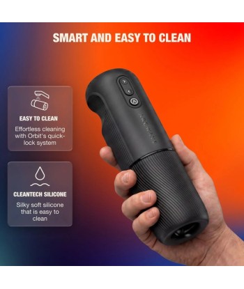 ARCWAVE - ORBIT MASTURBADOR MASCULINO GIRATORIO 360° CON CONTROL MEDIANTE APLICACIÓN NEGRO