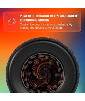 ARCWAVE - ORBIT MASTURBADOR MASCULINO GIRATORIO 360° CON CONTROL MEDIANTE APLICACIÓN NEGRO