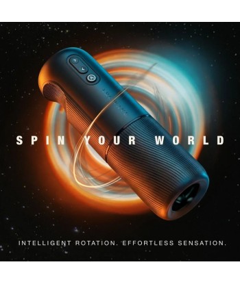 ARCWAVE - ORBIT MASTURBADOR MASCULINO GIRATORIO 360° CON CONTROL MEDIANTE APLICACIÓN NEGRO