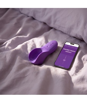 WE-VIBE - SHARED TOUCH VIBRADOR PARA PAREJAS DE DOBLE CARA PÚRPURA