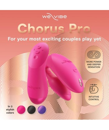 WE-VIBE - CHORUS PRO VIBRADOR PREMIUM PARA PAREJAS ROSA ELÉCTRICO