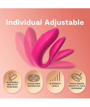 WE-VIBE - CHORUS PRO VIBRADOR PREMIUM PARA PAREJAS ROSA ELÉCTRICO