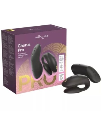 WE-VIBE - CHORUS PRO VIBRADOR PREMIUM PARA PAREJAS NEGRO SATINADO