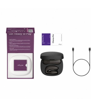 WE-VIBE - CHORUS PRO VIBRADOR PREMIUM PARA PAREJAS NEGRO SATINADO