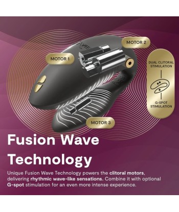 WE-VIBE - CHORUS PRO VIBRADOR PREMIUM PARA PAREJAS NEGRO SATINADO