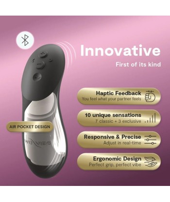 WE-VIBE - CHORUS PRO VIBRADOR PREMIUM PARA PAREJAS NEGRO SATINADO