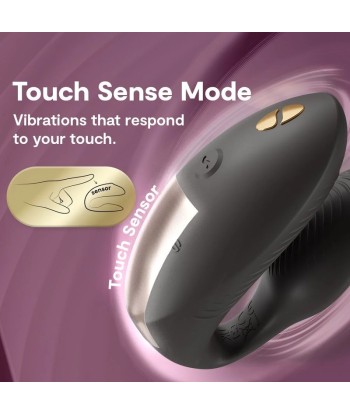 WE-VIBE - CHORUS PRO VIBRADOR PREMIUM PARA PAREJAS NEGRO SATINADO