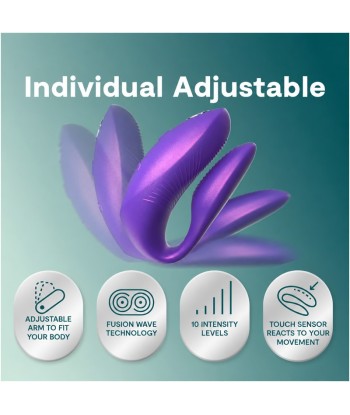 WE-VIBE - CHORUS PRO VIBRADOR PREMIUM PARA PAREJAS PÚRPURA CÓSMICO