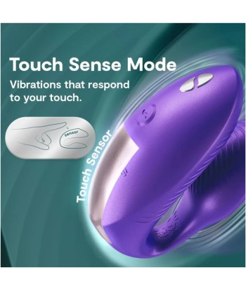 WE-VIBE - CHORUS PRO VIBRADOR PREMIUM PARA PAREJAS PÚRPURA CÓSMICO