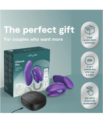 WE-VIBE - CHORUS PRO VIBRADOR PREMIUM PARA PAREJAS PÚRPURA CÓSMICO